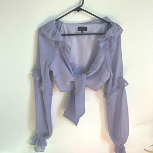 Majorelle flowy top NEW